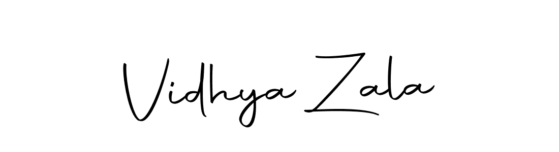 Here are the top 10 professional signature styles for the name Vidhya Zala. These are the best autograph styles you can use for your name. Vidhya Zala signature style 10 images and pictures png