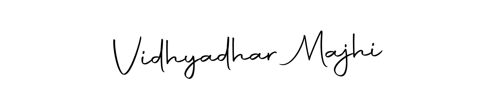 The best way (Autography-DOLnW) to make a short signature is to pick only two or three words in your name. The name Vidhyadhar Majhi include a total of six letters. For converting this name. Vidhyadhar Majhi signature style 10 images and pictures png