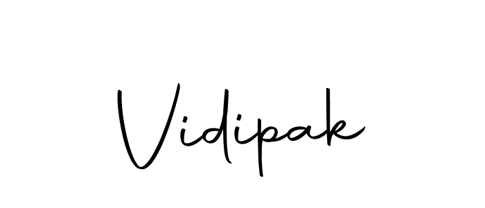 How to make Vidipak signature? Autography-DOLnW is a professional autograph style. Create handwritten signature for Vidipak name. Vidipak signature style 10 images and pictures png