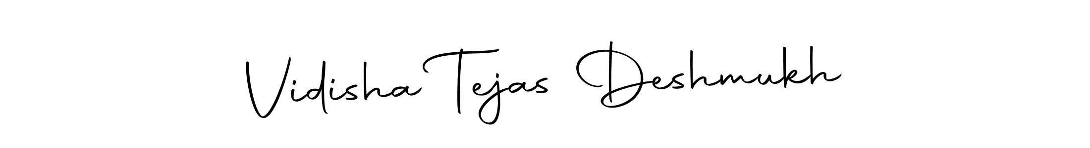 It looks lik you need a new signature style for name Vidisha Tejas Deshmukh. Design unique handwritten (Autography-DOLnW) signature with our free signature maker in just a few clicks. Vidisha Tejas Deshmukh signature style 10 images and pictures png