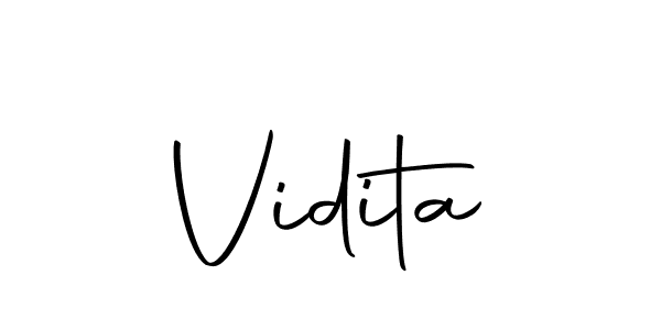 The best way (Autography-DOLnW) to make a short signature is to pick only two or three words in your name. The name Vidita include a total of six letters. For converting this name. Vidita signature style 10 images and pictures png