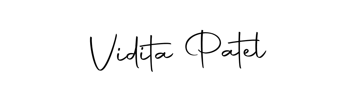 Make a short Vidita Patel signature style. Manage your documents anywhere anytime using Autography-DOLnW. Create and add eSignatures, submit forms, share and send files easily. Vidita Patel signature style 10 images and pictures png