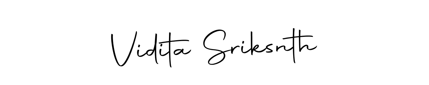Similarly Autography-DOLnW is the best handwritten signature design. Signature creator online .You can use it as an online autograph creator for name Vidita Sriksnth. Vidita Sriksnth signature style 10 images and pictures png