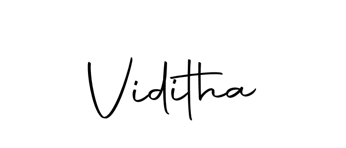 Make a beautiful signature design for name Viditha. Use this online signature maker to create a handwritten signature for free. Viditha signature style 10 images and pictures png