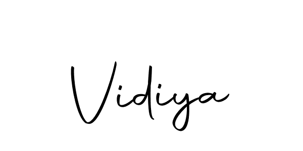 How to make Vidiya name signature. Use Autography-DOLnW style for creating short signs online. This is the latest handwritten sign. Vidiya signature style 10 images and pictures png