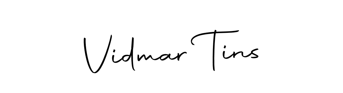 Also we have Vidmar Tins name is the best signature style. Create professional handwritten signature collection using Autography-DOLnW autograph style. Vidmar Tins signature style 10 images and pictures png