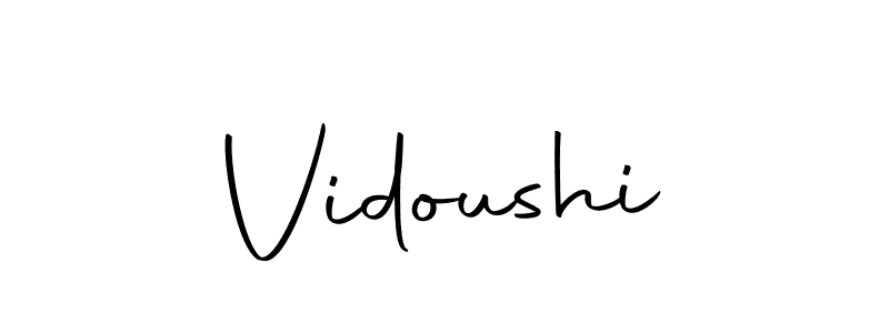 Autography-DOLnW is a professional signature style that is perfect for those who want to add a touch of class to their signature. It is also a great choice for those who want to make their signature more unique. Get Vidoushi name to fancy signature for free. Vidoushi signature style 10 images and pictures png