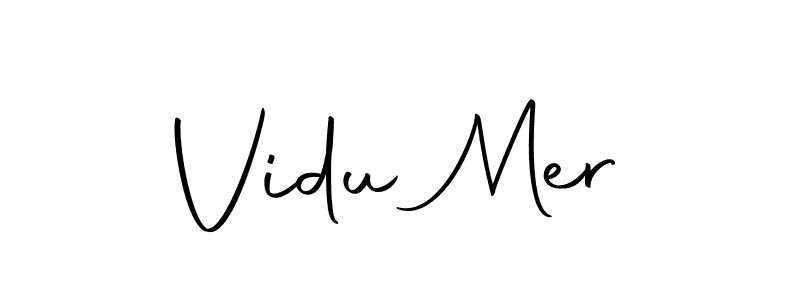 Use a signature maker to create a handwritten signature online. With this signature software, you can design (Autography-DOLnW) your own signature for name Vidu Mer. Vidu Mer signature style 10 images and pictures png