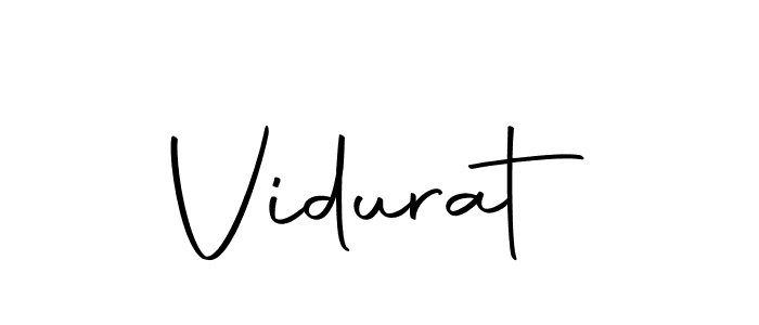 Here are the top 10 professional signature styles for the name Vidurat. These are the best autograph styles you can use for your name. Vidurat signature style 10 images and pictures png