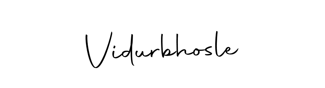 Here are the top 10 professional signature styles for the name Vidurbhosle. These are the best autograph styles you can use for your name. Vidurbhosle signature style 10 images and pictures png