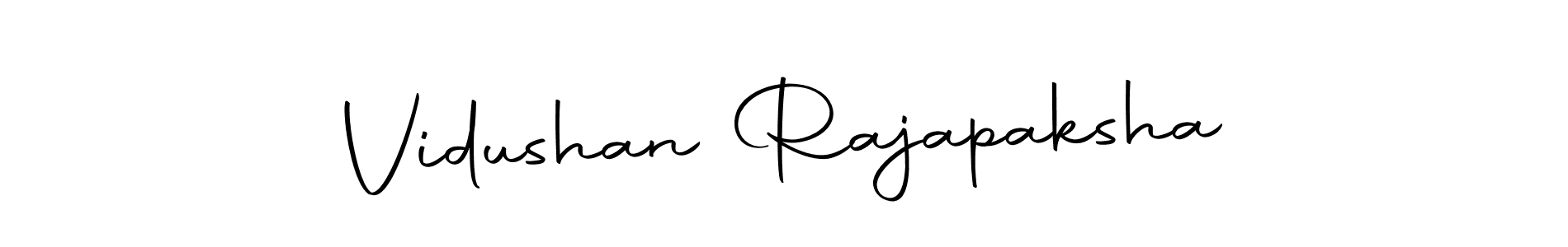 The best way (Autography-DOLnW) to make a short signature is to pick only two or three words in your name. The name Vidushan Rajapaksha include a total of six letters. For converting this name. Vidushan Rajapaksha signature style 10 images and pictures png