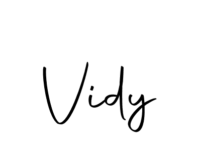Best and Professional Signature Style for Vidy. Autography-DOLnW Best Signature Style Collection. Vidy signature style 10 images and pictures png