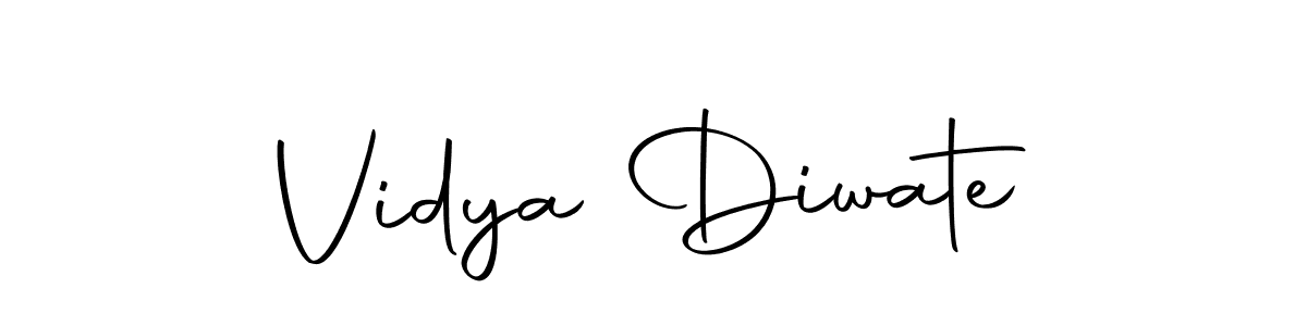 Make a beautiful signature design for name Vidya Diwate. Use this online signature maker to create a handwritten signature for free. Vidya Diwate signature style 10 images and pictures png