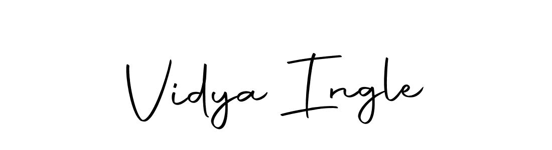 This is the best signature style for the Vidya Ingle name. Also you like these signature font (Autography-DOLnW). Mix name signature. Vidya Ingle signature style 10 images and pictures png