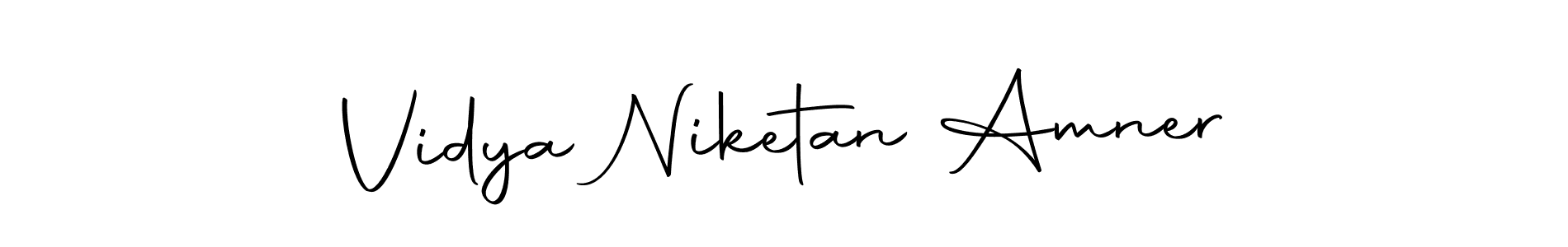 It looks lik you need a new signature style for name Vidya Niketan Amner. Design unique handwritten (Autography-DOLnW) signature with our free signature maker in just a few clicks. Vidya Niketan Amner signature style 10 images and pictures png
