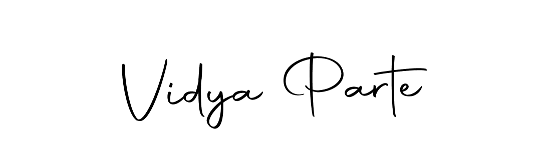 if you are searching for the best signature style for your name Vidya Parte. so please give up your signature search. here we have designed multiple signature styles  using Autography-DOLnW. Vidya Parte signature style 10 images and pictures png