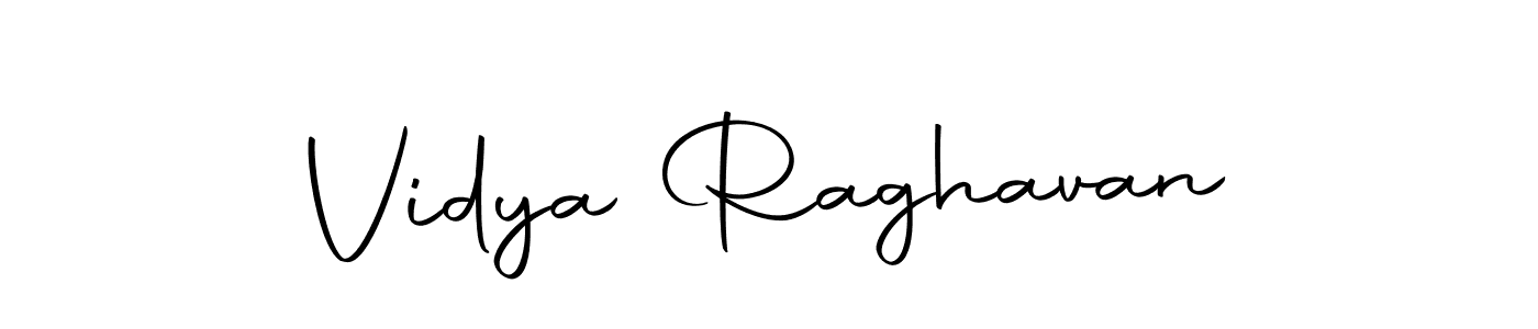 How to make Vidya Raghavan signature? Autography-DOLnW is a professional autograph style. Create handwritten signature for Vidya Raghavan name. Vidya Raghavan signature style 10 images and pictures png