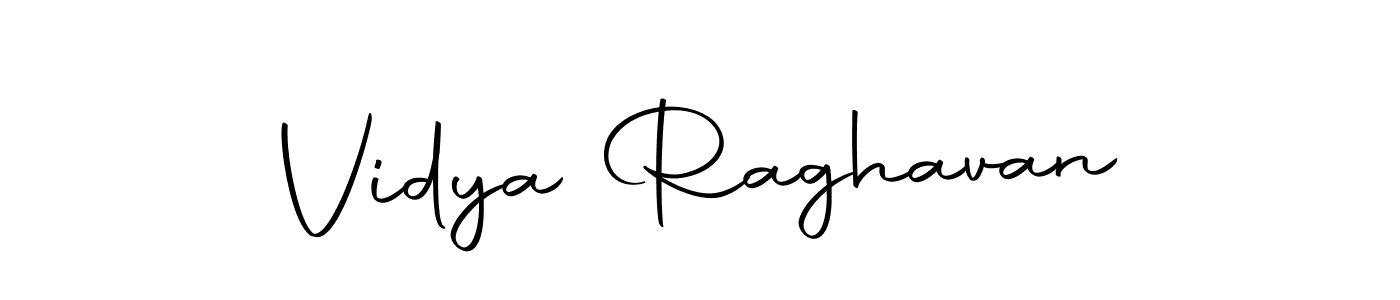 Design your own signature with our free online signature maker. With this signature software, you can create a handwritten (Autography-DOLnW) signature for name Vidya Raghavan. Vidya Raghavan signature style 10 images and pictures png