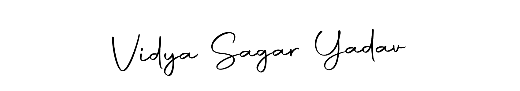 How to make Vidya Sagar Yadav signature? Autography-DOLnW is a professional autograph style. Create handwritten signature for Vidya Sagar Yadav name. Vidya Sagar Yadav signature style 10 images and pictures png