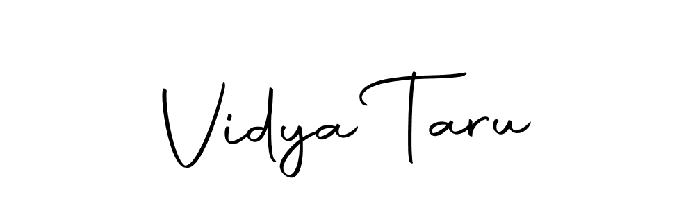 It looks lik you need a new signature style for name Vidya Taru. Design unique handwritten (Autography-DOLnW) signature with our free signature maker in just a few clicks. Vidya Taru signature style 10 images and pictures png