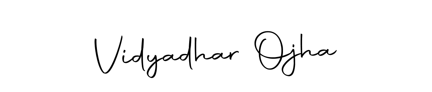 Also we have Vidyadhar Ojha name is the best signature style. Create professional handwritten signature collection using Autography-DOLnW autograph style. Vidyadhar Ojha signature style 10 images and pictures png