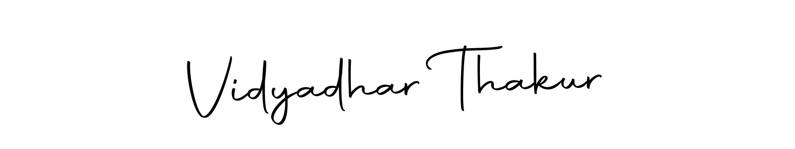 You should practise on your own different ways (Autography-DOLnW) to write your name (Vidyadhar Thakur) in signature. don't let someone else do it for you. Vidyadhar Thakur signature style 10 images and pictures png
