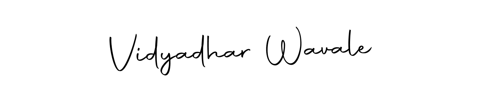 The best way (Autography-DOLnW) to make a short signature is to pick only two or three words in your name. The name Vidyadhar Wavale include a total of six letters. For converting this name. Vidyadhar Wavale signature style 10 images and pictures png