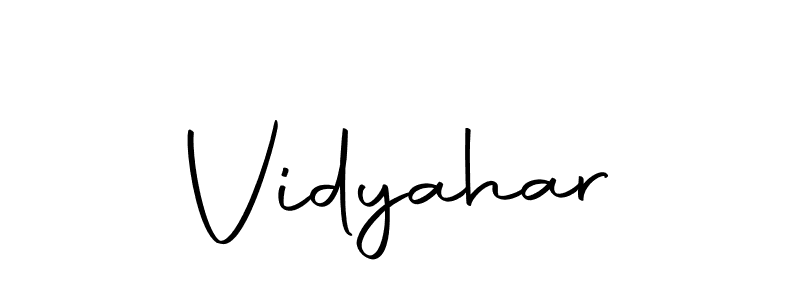 How to make Vidyahar name signature. Use Autography-DOLnW style for creating short signs online. This is the latest handwritten sign. Vidyahar signature style 10 images and pictures png