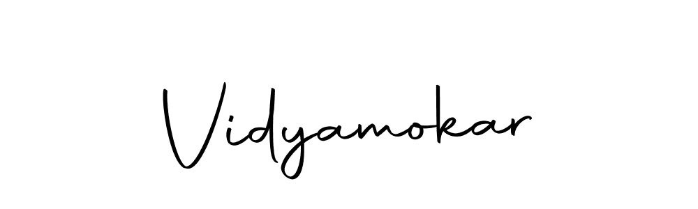 You can use this online signature creator to create a handwritten signature for the name Vidyamokar. This is the best online autograph maker. Vidyamokar signature style 10 images and pictures png