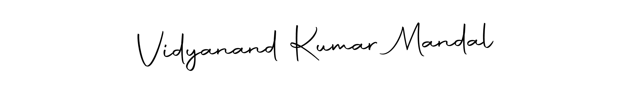 It looks lik you need a new signature style for name Vidyanand Kumar Mandal. Design unique handwritten (Autography-DOLnW) signature with our free signature maker in just a few clicks. Vidyanand Kumar Mandal signature style 10 images and pictures png