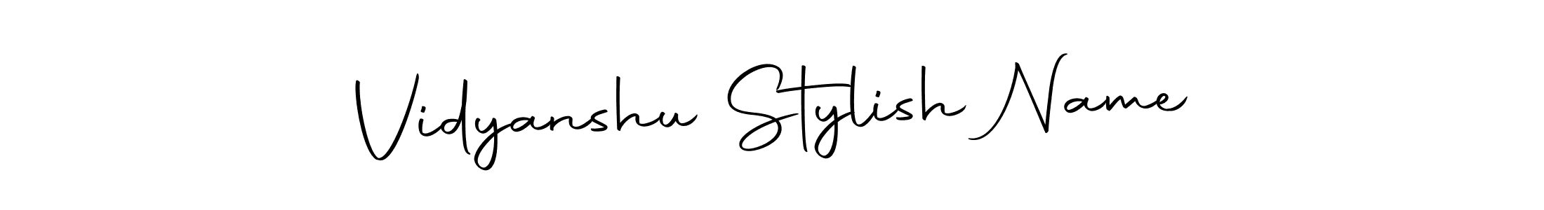 The best way (Autography-DOLnW) to make a short signature is to pick only two or three words in your name. The name Vidyanshu Stylish Name include a total of six letters. For converting this name. Vidyanshu Stylish Name signature style 10 images and pictures png