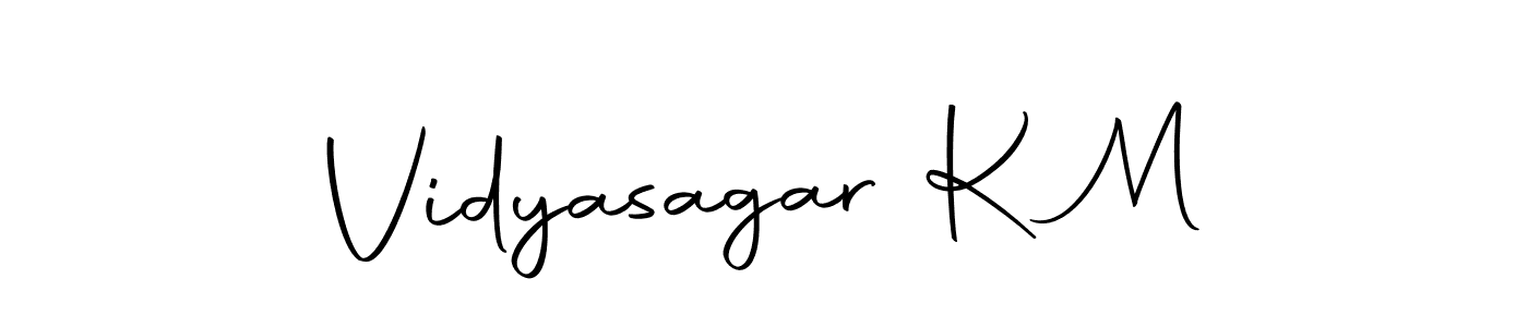 Also we have Vidyasagar K M name is the best signature style. Create professional handwritten signature collection using Autography-DOLnW autograph style. Vidyasagar K M signature style 10 images and pictures png