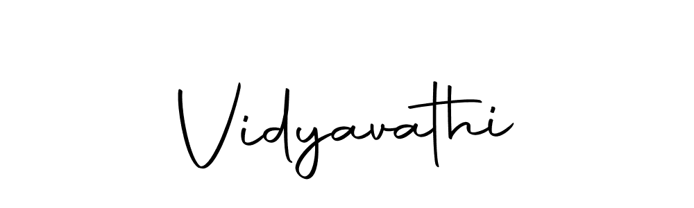 Use a signature maker to create a handwritten signature online. With this signature software, you can design (Autography-DOLnW) your own signature for name Vidyavathi. Vidyavathi signature style 10 images and pictures png