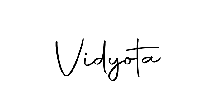 How to make Vidyota signature? Autography-DOLnW is a professional autograph style. Create handwritten signature for Vidyota name. Vidyota signature style 10 images and pictures png