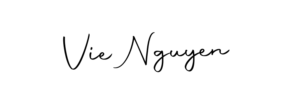 Use a signature maker to create a handwritten signature online. With this signature software, you can design (Autography-DOLnW) your own signature for name Vie Nguyen. Vie Nguyen signature style 10 images and pictures png