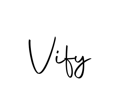 Here are the top 10 professional signature styles for the name Vify. These are the best autograph styles you can use for your name. Vify signature style 10 images and pictures png