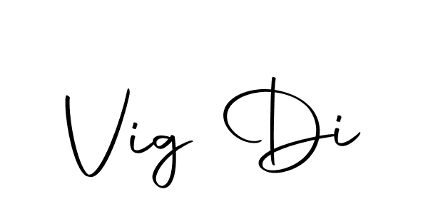 Also we have Vig Di name is the best signature style. Create professional handwritten signature collection using Autography-DOLnW autograph style. Vig Di signature style 10 images and pictures png