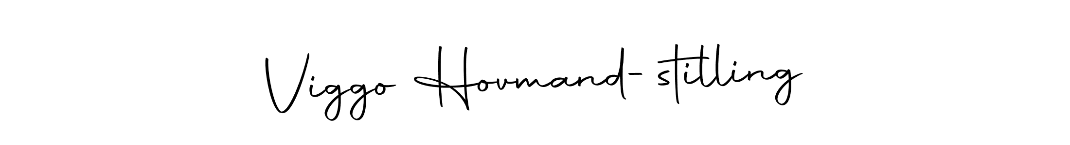 Design your own signature with our free online signature maker. With this signature software, you can create a handwritten (Autography-DOLnW) signature for name Viggo Hovmand-stilling. Viggo Hovmand-stilling signature style 10 images and pictures png