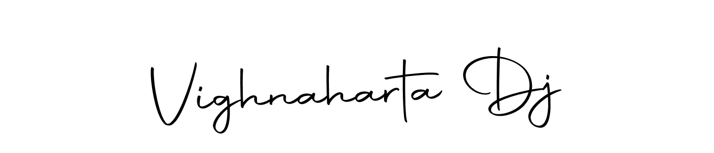 Create a beautiful signature design for name Vighnaharta Dj. With this signature (Autography-DOLnW) fonts, you can make a handwritten signature for free. Vighnaharta Dj signature style 10 images and pictures png