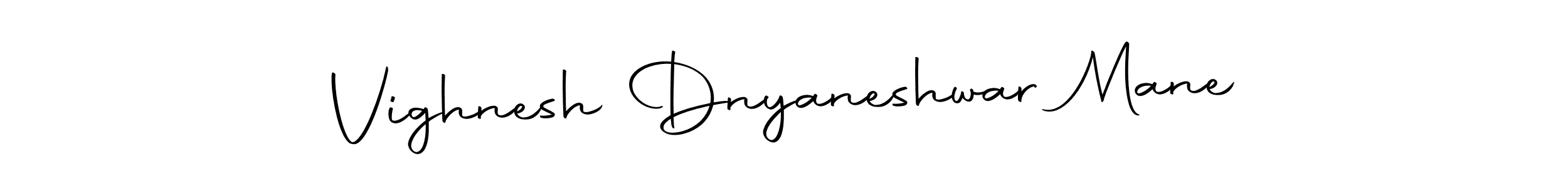 Use a signature maker to create a handwritten signature online. With this signature software, you can design (Autography-DOLnW) your own signature for name Vighnesh Dnyaneshwar Mane. Vighnesh Dnyaneshwar Mane signature style 10 images and pictures png