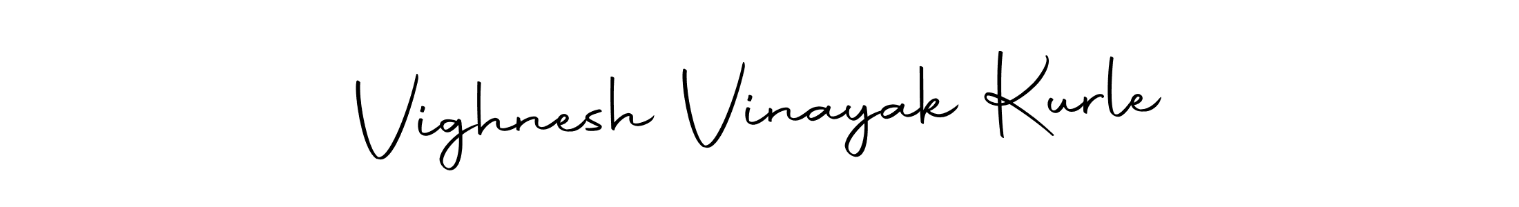Vighnesh Vinayak Kurle stylish signature style. Best Handwritten Sign (Autography-DOLnW) for my name. Handwritten Signature Collection Ideas for my name Vighnesh Vinayak Kurle. Vighnesh Vinayak Kurle signature style 10 images and pictures png