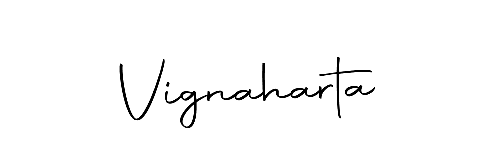 How to make Vignaharta signature? Autography-DOLnW is a professional autograph style. Create handwritten signature for Vignaharta name. Vignaharta signature style 10 images and pictures png