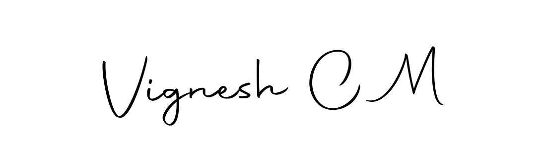 Also You can easily find your signature by using the search form. We will create Vignesh C M name handwritten signature images for you free of cost using Autography-DOLnW sign style. Vignesh C M signature style 10 images and pictures png