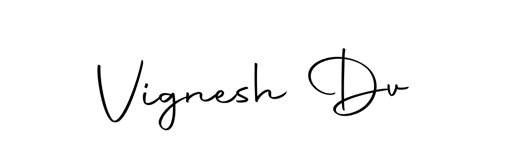 The best way (Autography-DOLnW) to make a short signature is to pick only two or three words in your name. The name Vignesh Dv include a total of six letters. For converting this name. Vignesh Dv signature style 10 images and pictures png