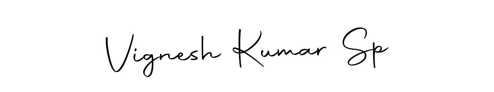 if you are searching for the best signature style for your name Vignesh Kumar Sp. so please give up your signature search. here we have designed multiple signature styles  using Autography-DOLnW. Vignesh Kumar Sp signature style 10 images and pictures png