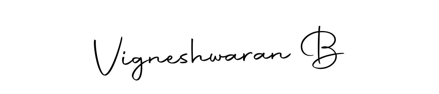 It looks lik you need a new signature style for name Vigneshwaran B. Design unique handwritten (Autography-DOLnW) signature with our free signature maker in just a few clicks. Vigneshwaran B signature style 10 images and pictures png