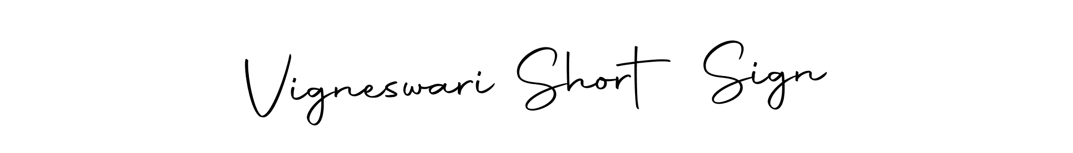 Similarly Autography-DOLnW is the best handwritten signature design. Signature creator online .You can use it as an online autograph creator for name Vigneswari Short Sign. Vigneswari Short Sign signature style 10 images and pictures png