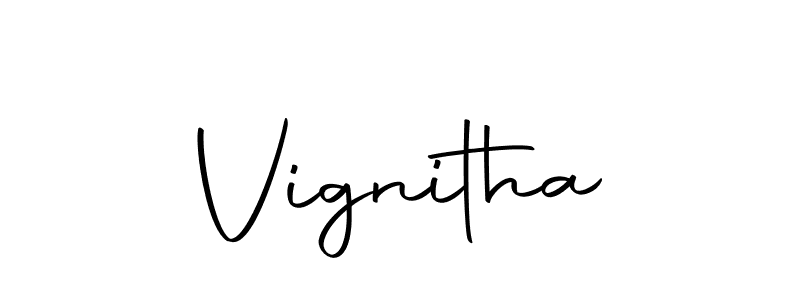 You should practise on your own different ways (Autography-DOLnW) to write your name (Vignitha) in signature. don't let someone else do it for you. Vignitha signature style 10 images and pictures png