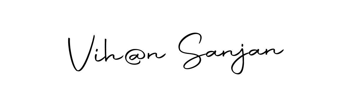 This is the best signature style for the Vih@n Sanjan name. Also you like these signature font (Autography-DOLnW). Mix name signature. Vih@n Sanjan signature style 10 images and pictures png