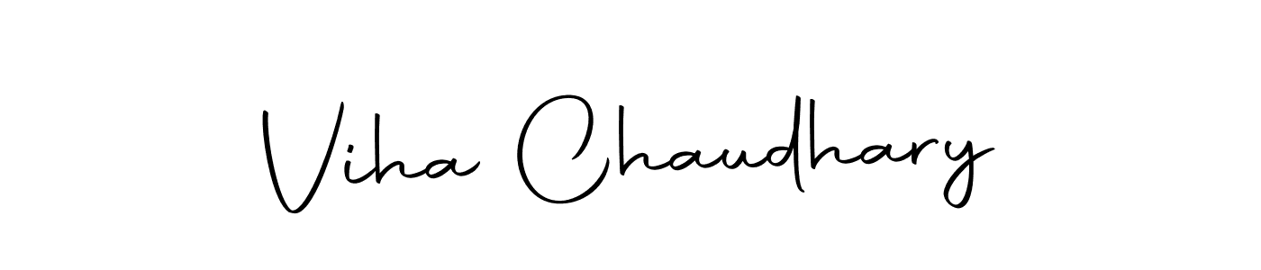 It looks lik you need a new signature style for name Viha Chaudhary. Design unique handwritten (Autography-DOLnW) signature with our free signature maker in just a few clicks. Viha Chaudhary signature style 10 images and pictures png